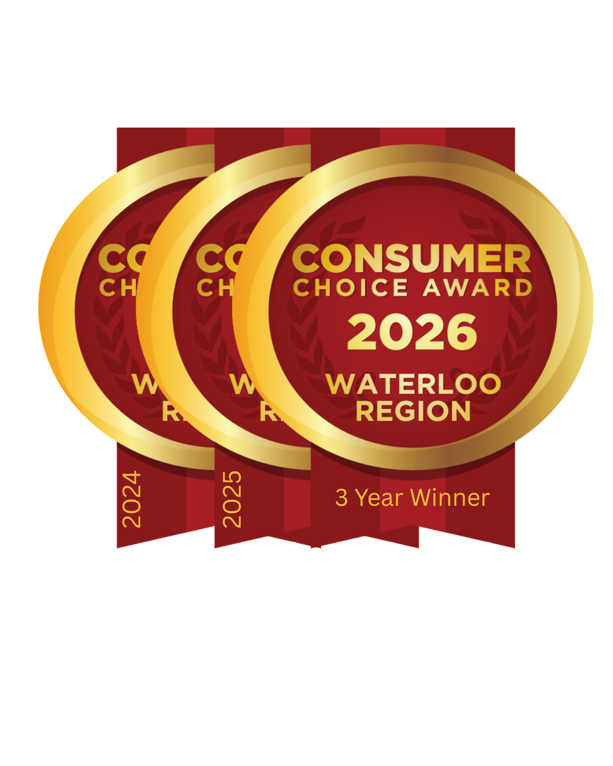 Consumer Choice Award 2024, 2025, 2026 — Waterloo Region